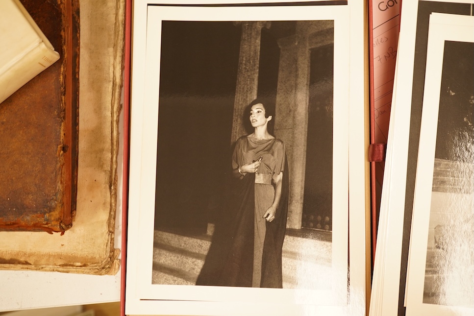 Tiberi, Jean & Others - Maria Callas: Une femme, une voix, un mythe ... boxed catalogue to accompany the exhibition at the Salle Saint-Jean, Hotel de Ville de Paris, 1998. *contents: booklet (as titled above, illus. 38pp